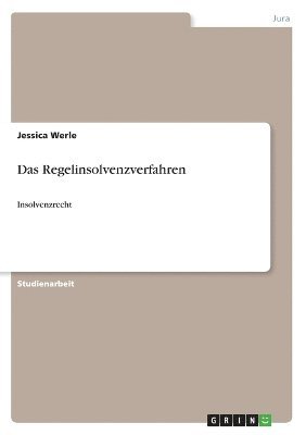 bokomslag Das Regelinsolvenzverfahren