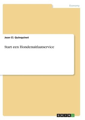 bokomslag Start een Hondenuitlaatservice