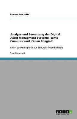 Peyman Pouryekta - Analyse und Bewertung der Digital Asset Managment Systeme 'canto Cumulus' und 'celum Imagine', Häftad
