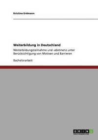 bokomslag Weiterbildung in Deutschland