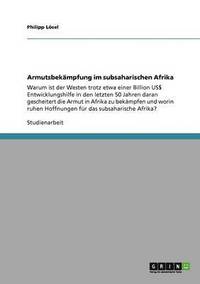 bokomslag Armutsbekämpfung im subsaharischen Afrika