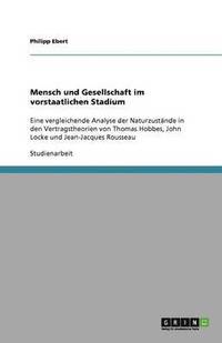 bokomslag Mensch und Gesellschaft im vorstaatlichen Stadium