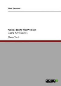 bokomslag China's Equity Risk Premium