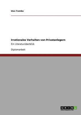 bokomslag Irrationales Verhalten von Privatanlegern