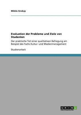 Evaluation der Probleme und Ziele von Studenten 1