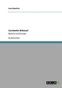 bokomslag Constantin Brâncusi