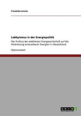 bokomslag Lobbyismus in der Energiepolitik