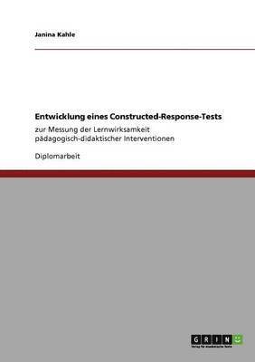 bokomslag Entwicklung eines Constructed-Response-Tests