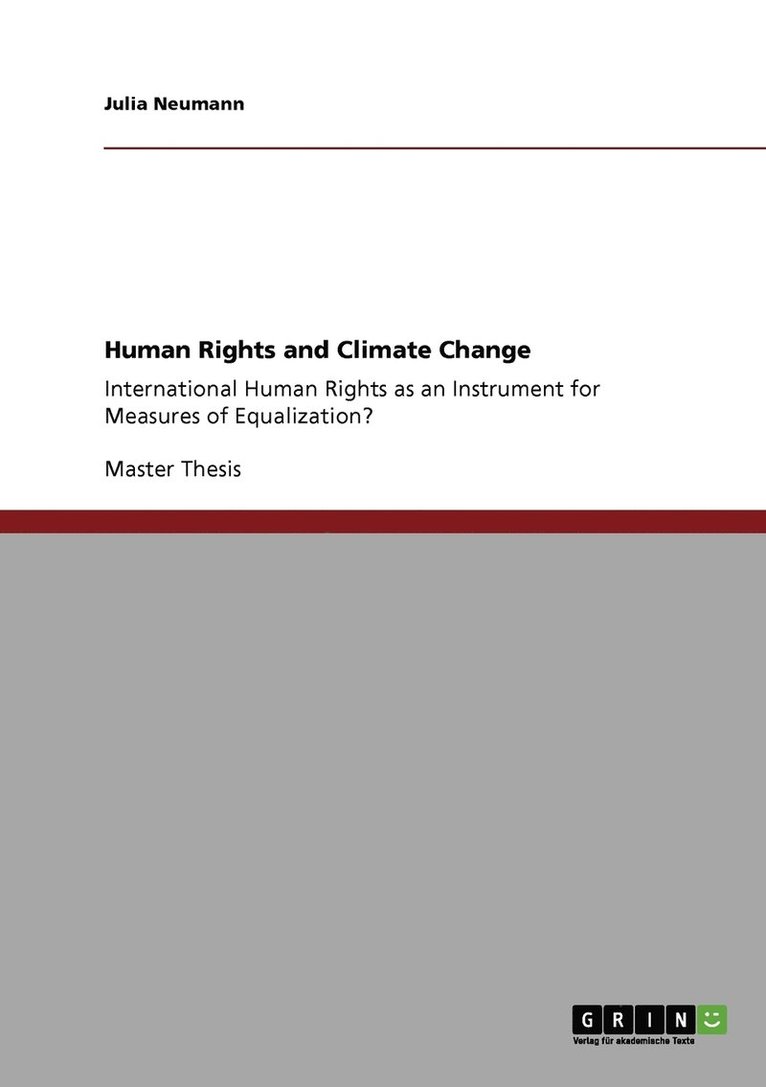 Human Rights and Climate Change 1