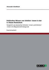 bokomslag Politisches Wissen von Schler/ -innen in der 9. Klasse Realschule