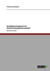 bokomslag Qualittsmanagement in Dienstleistungsunternehmen