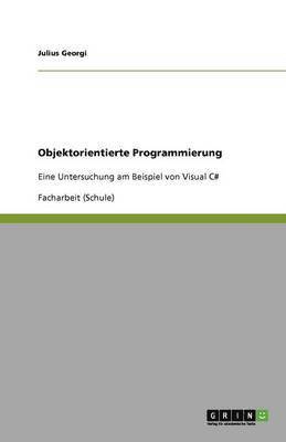 Objektorientierte Programmierung 1