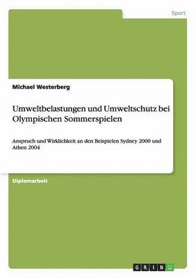 bokomslag Umweltbelastungen und Umweltschutz bei Olympischen Sommerspielen