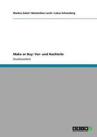 bokomslag Make or Buy: Vor- und Nachteile