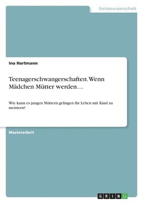 bokomslag Teenagerschwangerschaften. Wenn Madchen Mutter Werden...
