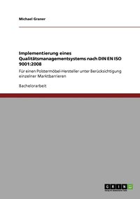 bokomslag Implementierung eines Qualitatsmanagementsystems nach DIN EN ISO 9001