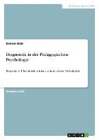 bokomslag Diagnostik in Der Padagogischen Psychologie