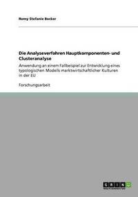 bokomslag Die Analyseverfahren Hauptkomponenten- und Clusteranalyse
