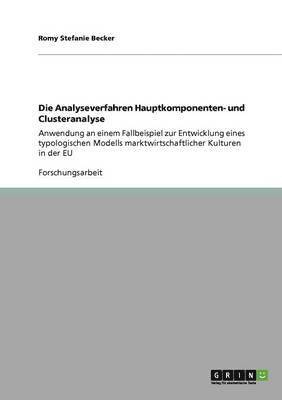 bokomslag Die Analyseverfahren Hauptkomponenten- und Clusteranalyse