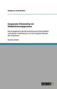 bokomslag Corporate Citizenship Im Globalisierungsprozess
