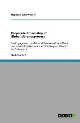 bokomslag Corporate Citizenship Im Globalisierungsprozess