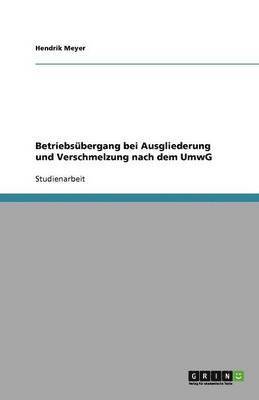 bokomslag Betriebsubergang Bei Ausgliederung Und Verschmelzung Nach Dem Umwg