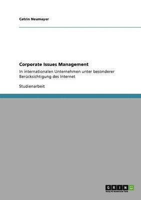 Corporate Issues Management 1