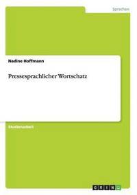 bokomslag Pressesprachlicher Wortschatz