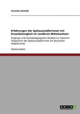 Veronika Schmidt - Erfahrungen der Spätaussiedlerinnen mit Erwerbslosigkeit im Landkreis Mittelsachsen, Häftad