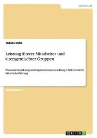 bokomslag Leistung Alterer Mitarbeiter Und Altersgemischter Gruppen