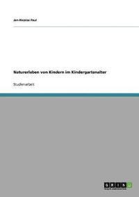 bokomslag Naturerleben von Kindern im Kindergartenalter