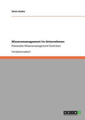 bokomslag Wissensmanagement im Unternehmen