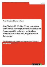 bokomslag Quo Vadis Sgb II? Neuorganisation Der Grundsicherung Fur Arbeitsuchende