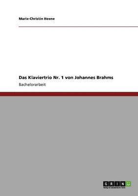 bokomslag Klaviertrio Nr. 1 von Johannes Brahms