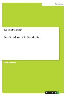 bokomslag Stierkampf in Katalonien