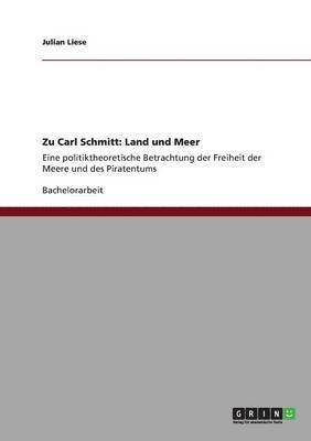 bokomslag Zu Carl Schmitt