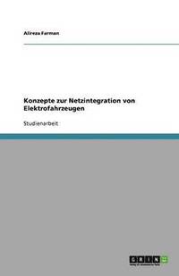 bokomslag Konzepte zur Netzintegration von Elektrofahrzeugen