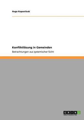 bokomslag Konfliktlösung in Gemeinden