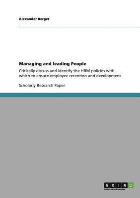 Managing and leading People 1