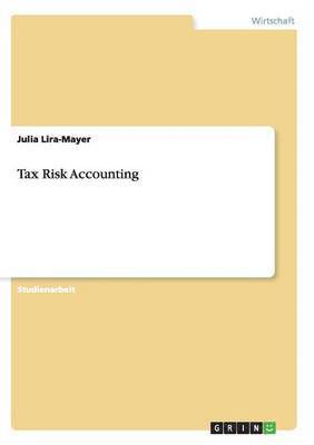 bokomslag Tax Risk Accounting