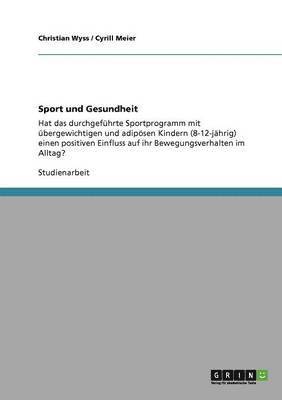 bokomslag Sport und Gesundheit