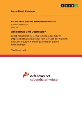 bokomslag Adipositas und Depression