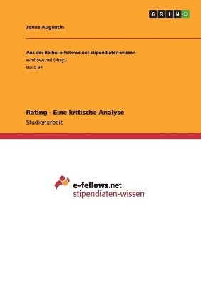 bokomslag Rating - Eine kritische Analyse