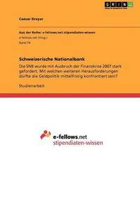bokomslag Schweizerische Nationalbank