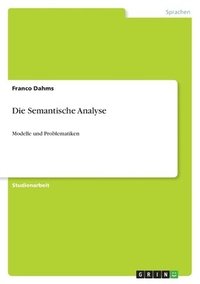 bokomslag Die Semantische Analyse