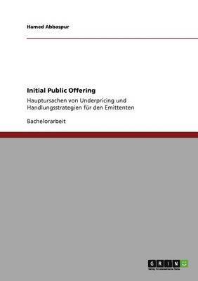 Hamed Abbaspur - Initial Public Offering, Häftad