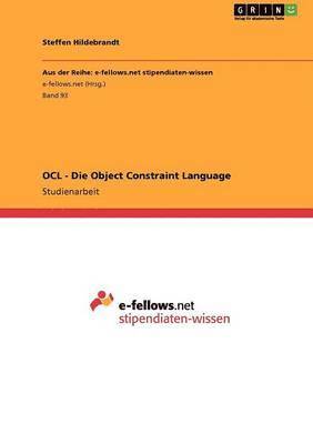 bokomslag OCL - Die Object Constraint Language