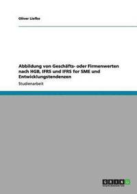 bokomslag Abbildung von Geschfts- oder Firmenwerten nach HGB, IFRS und IFRS for SME und Entwicklungstendenzen