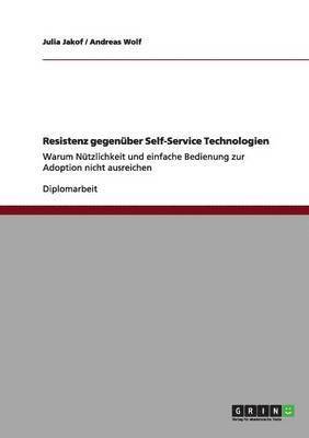 bokomslag Resistenz gegenber Self-Service Technologien