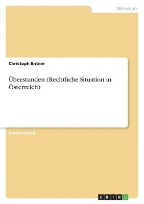 bokomslag berstunden (Rechtliche Situation in sterreich)